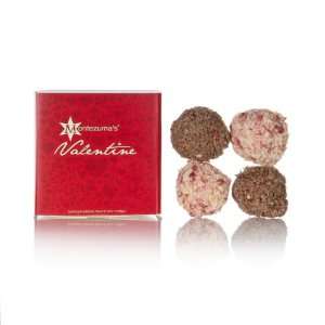 Valentines Truffles   Quad Box:  Grocery & Gourmet Food