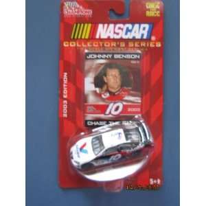  Johnny Benson #10 Valvoline Chase the Race Collectors 