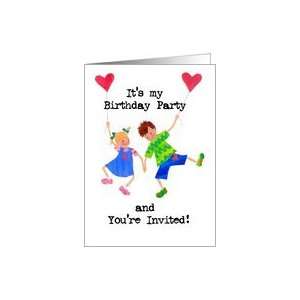  Birthday Party Invitation for Children Card Toys & Games