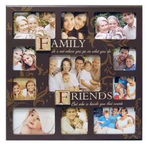   New View Family/friends Sentiment Stamp Collage Frame: Home & Kitchen