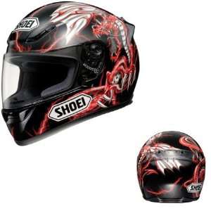  Shoei RF 1000 Strife Full Face Helmet Large  Red 