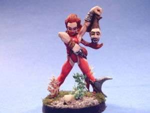 Celtos painted miniature cute Bloodwedd Darksickle  