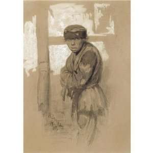   canvas   Ilya Repin   24 x 24 inches   Street Urchin