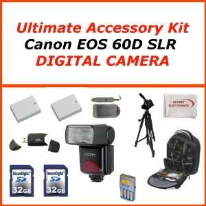  Canon 60D Xtreme Accessory Package!: Camera & Photo