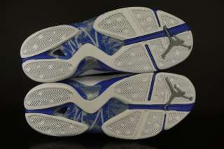 467807 102] Nike Air Jordan 8.0 White Varsity Royal Blue size 9 