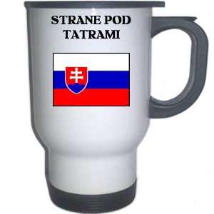  Slovakia   STRANE POD TATRAMI White Stainless Steel Mug 