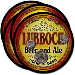 Lubbock, TX Beer & Ale Coasters   4pk