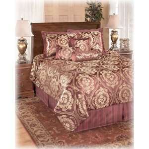  Capulet   Bordeaux 7 pc Queen Set: Home & Kitchen