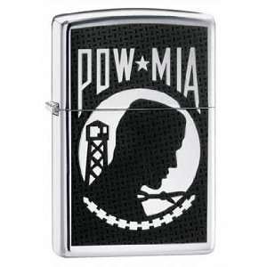 Pow Mia Diamond Plate Zippo Lighter #129
