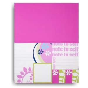   Capri Designs Paisley Punch Sticky Notes Book: Office Products