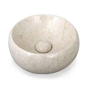  Marble Bathroom Stone Vessel Vanity Sink Natural: Home 