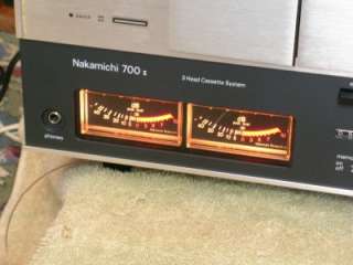 vintage Nakamichi 700 II Stereo Cassette Deck  