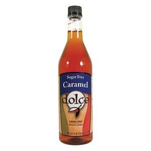 Dolce Sugar Free Caramel Coffee Flavoring Syrup  Grocery 