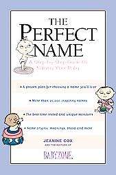 The Perfect Name: A Step by Step Guide To Naming Your Baby by Jeanine 