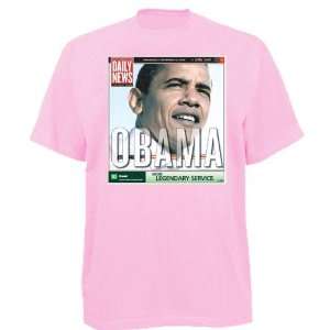   Inquirer Obama Insert Pink T shirt 