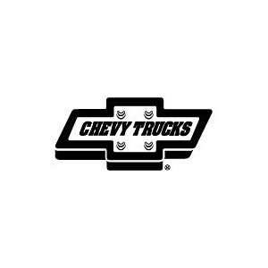  Chevy Trucks Logo 5 Inch White Decal Sticker: Everything 