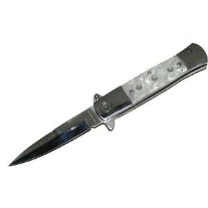   Stiletto Action Packed Tiger USA Folding Knife: Kitchen & Dining
