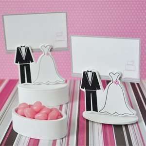  Bride Groom Place Card Wedding Favors Boxes with 