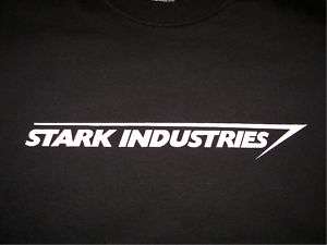 Stark Industries Ironman Movie T Shirt Marvel Comics  
