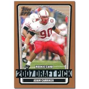   Prospects St. Louis Rams Adam Carriker Trading Card
