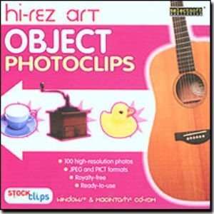  Hi Rez Art Object PhotoClips