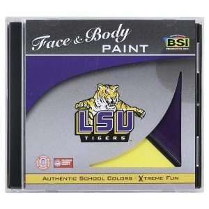 LSU Tigers Face & Body Paint Kit:  Sports & Outdoors