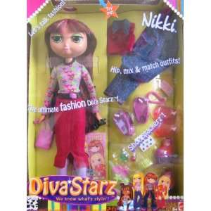  Diva Starz NIKKI Shoe Stackerz Talking Doll w Accessories 