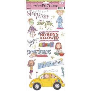  Me & My Big Ideas Girly Stickers and Borders 5 1/2 Inch by 