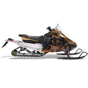 AMR Racing Fits: Arctic Cat F Series Snowmobile Sled Graphic Kit 