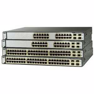 com Cisco Catalyst 3750 24 Port Stackable Multi Layer Ethernet Switch 