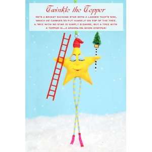  TWINKLE STAR TOPPER Christmas Ornament Glitterville: Home 