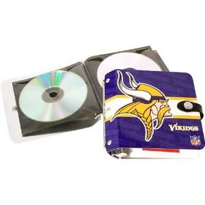  Little Earth Minnesota Vikings Rock n Road CD Case: Sports 