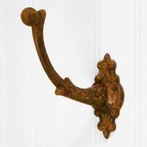  Stanbury Cast Iron Coat Hook   Rust: Office Products