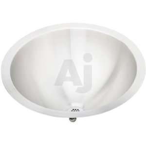   Mount 18 Gauge Round Bowl Stainless Steel Lavatory: Home Improvement