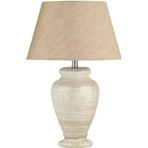  Staci Table Lamp In Brushed Gold And Ivory