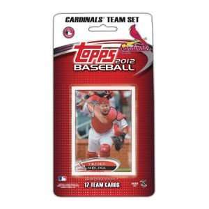  St. Louis Cardinals 2012 MLB Team Card Set: Sports 