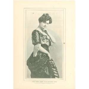  1902 Print Actress Cecilia Loftus 