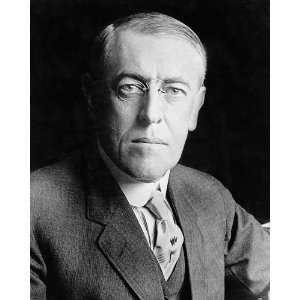  U.S. President Woodrow Wilson Portrait 1916 8x10 Silver 