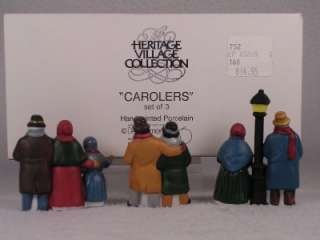 Dept 56 Dickens Carolers Set of 3 Retired 1990  