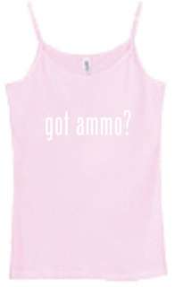 Shirt/Tank   Got Ammo?   guns arms shells brass bullets  
