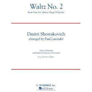  Waltz (No. 2) Dmitri Shostakovich/arr. Paul Lavender 