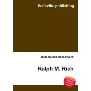  Ralph M. Rich Ronald Cohn Jesse Russell Books