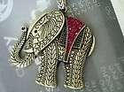 NEW Elegant Retro Gold Elephant Pendant Long Necklace  