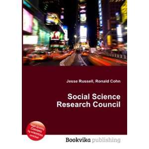  Social Science Research Council Ronald Cohn Jesse Russell 