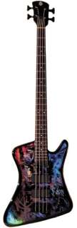 NEW Spector Rex Brown Signature 4 String Bass Guitar, Holoflash Finish 