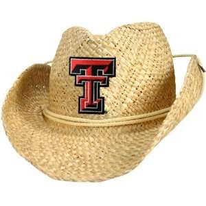    Texas Tech Red Raiders Straw Fanatic Hat: Sports & Outdoors