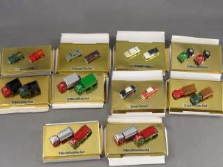   LOT   20 MINI METALS DIE CAST VEHICLES FORD CHEVY FUEL TRUCK  
