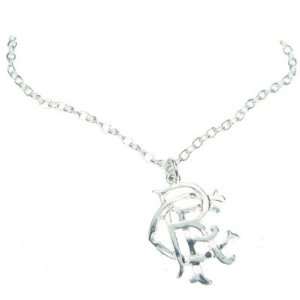    Rangers FC. Silver Plated Pendant and Chain: Sports & Outdoors