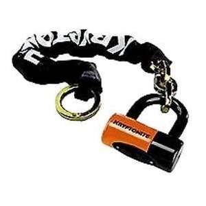 Noose 1275 Chain Bicycle Lock with Evolution Series 4 Disc Lock Chain 