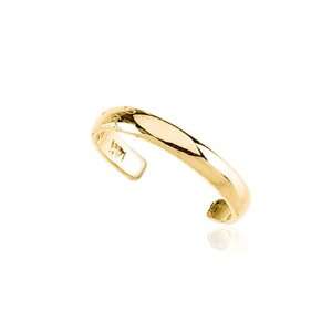  Polished Toe Ring in 14 Karat Gold Jewelry